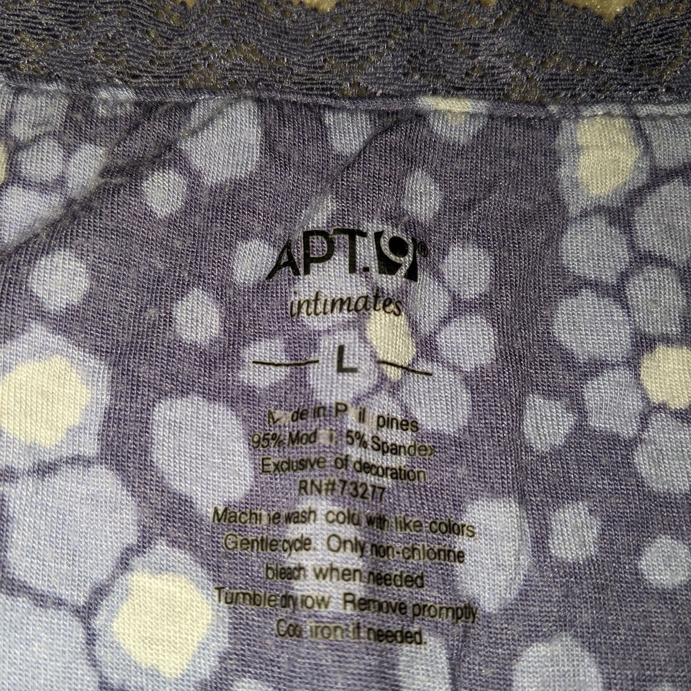Apt. 9 intimates v-neck mini nightgown or long night sleeveless top - Picture 4 of 10